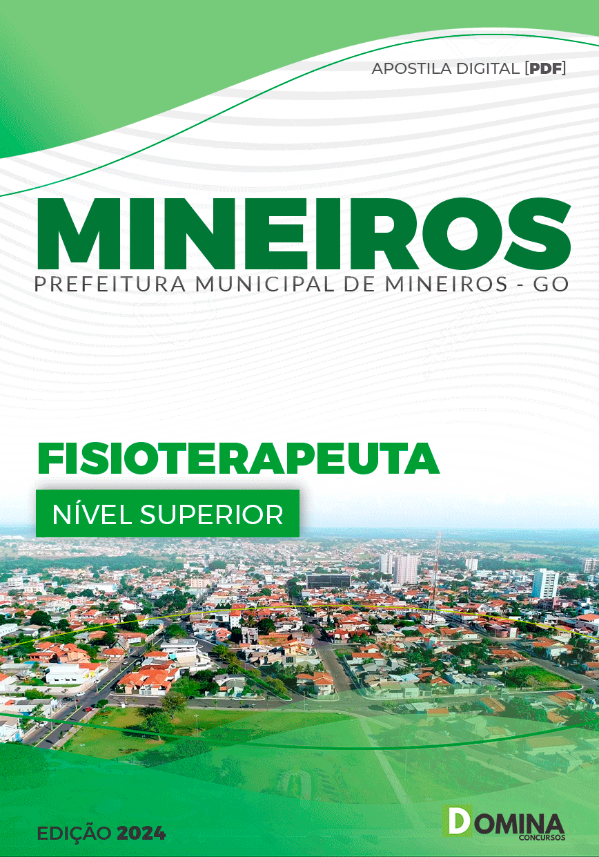 Apostila Prefeitura Mineiros GO 2024 Fisioterapeuta