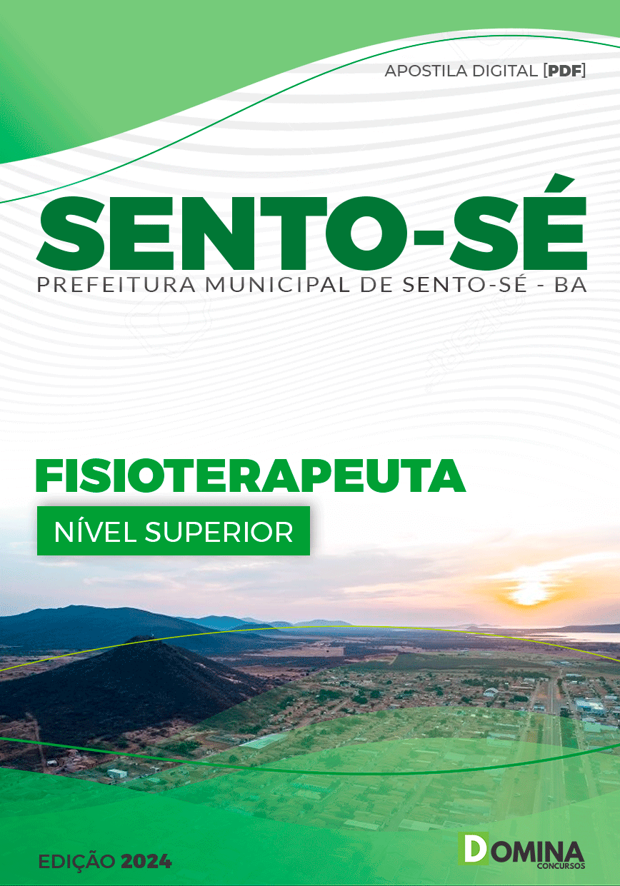 Apostila Pref Sento-Sé BA 2024 Fisioterapeuta