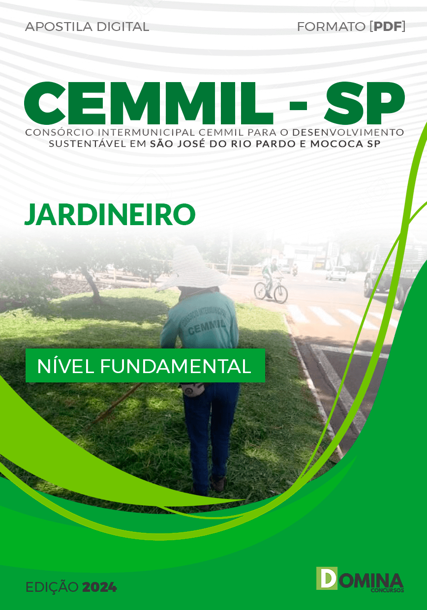 Apostila CEMMIL SP 2024 Jardineiro