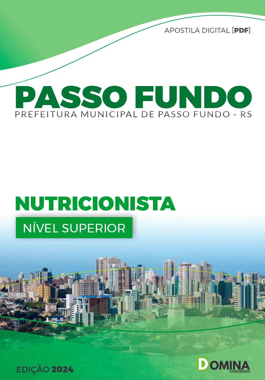 Apostila Concurso Nutricionista De Novo Hamburgo Rs Nutricionista 3📲