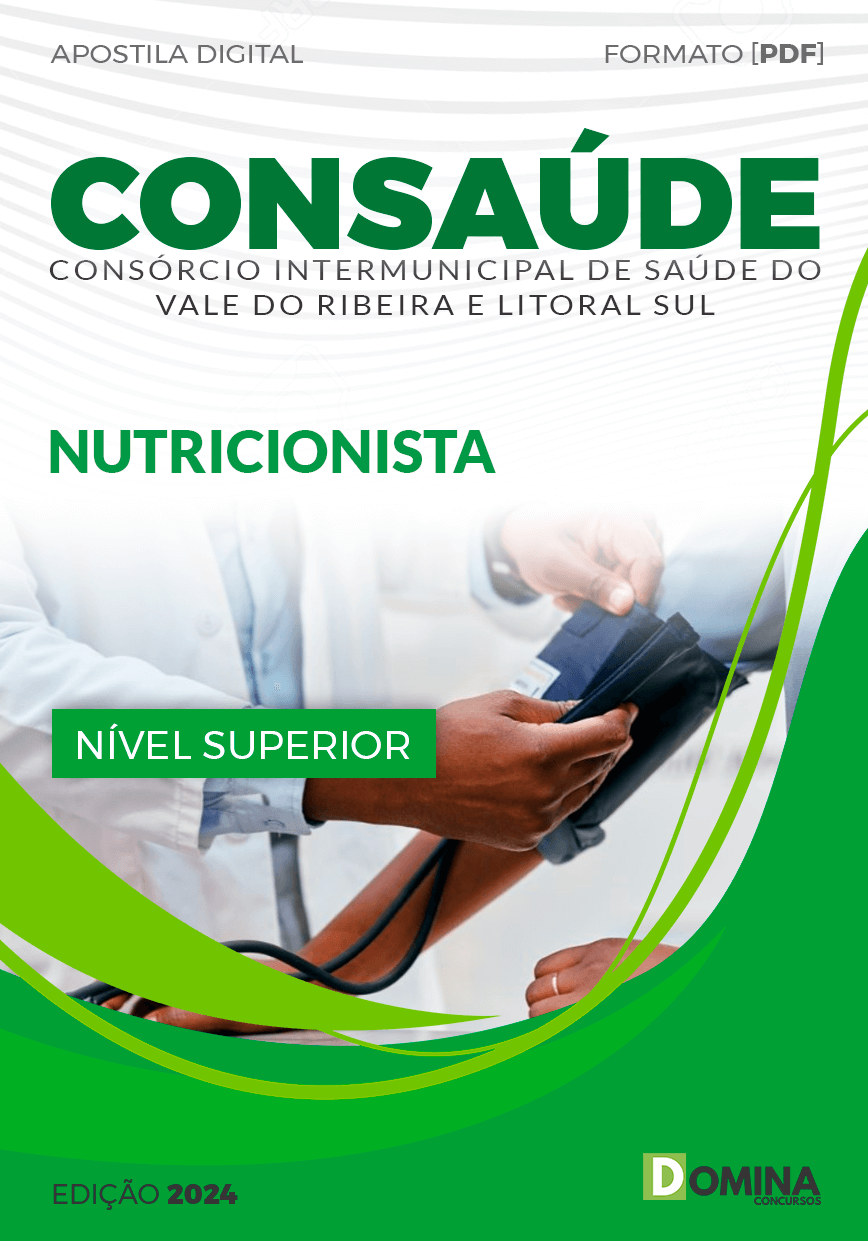 Apostila Seletivo CONSAÚDE 2024 Nutricionista