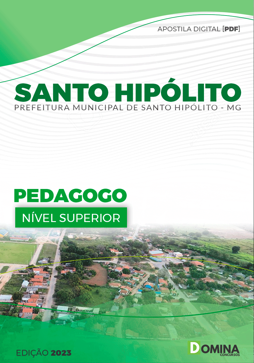 Apostila Pref Santo Hipólito MG 2024 Pedagogo