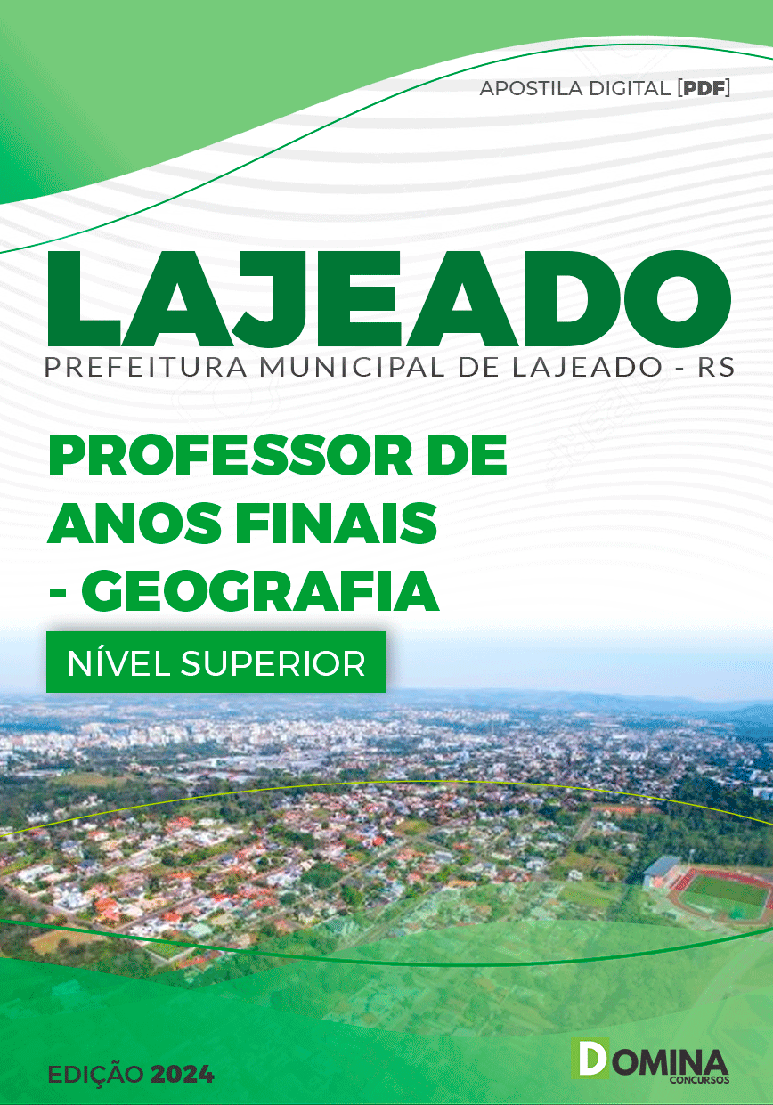 Apostila Pref Lajeado RS 2024 Professor Geografia
