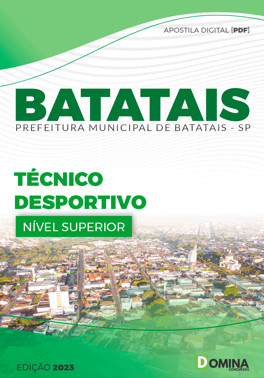 Apostila Pref Batatais SP 2024 Técnico Desportivo