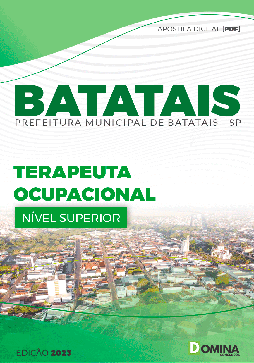 Apostila Pref Batatais SP 2024 Terapeuta Ocupacional