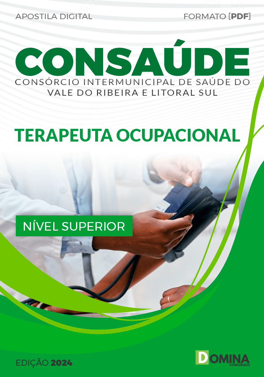 Apostila Seletivo CONSAÚDE 2024 Terapeuta Ocupacional