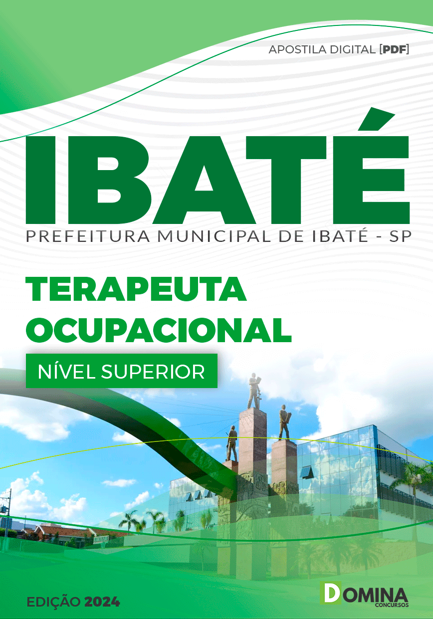 Apostila Pref Ibaté SP 2024 Terapeuta Ocupacional