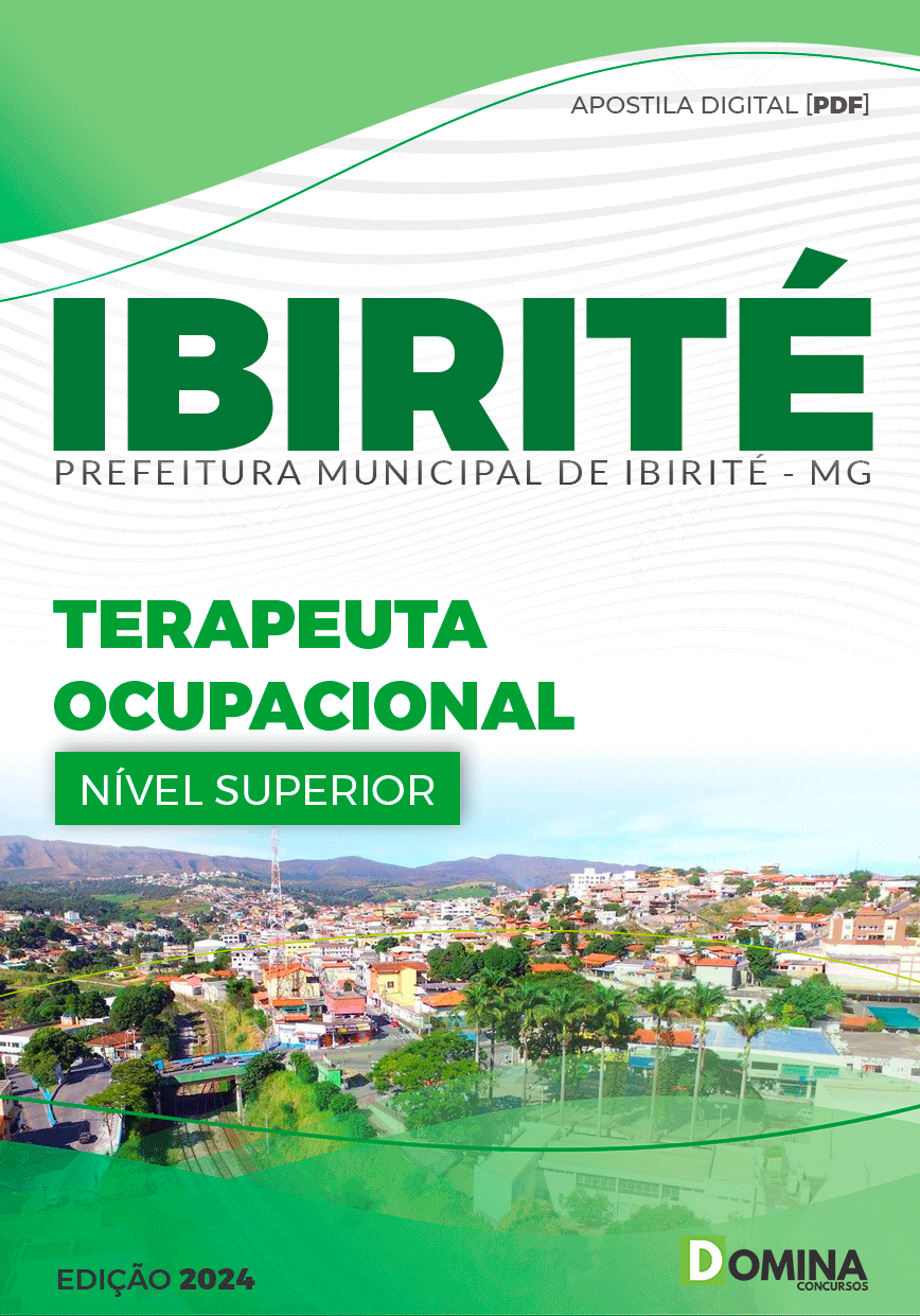 Apostila Pref Ibirité MG 2024 Terapeuta Ocupacional