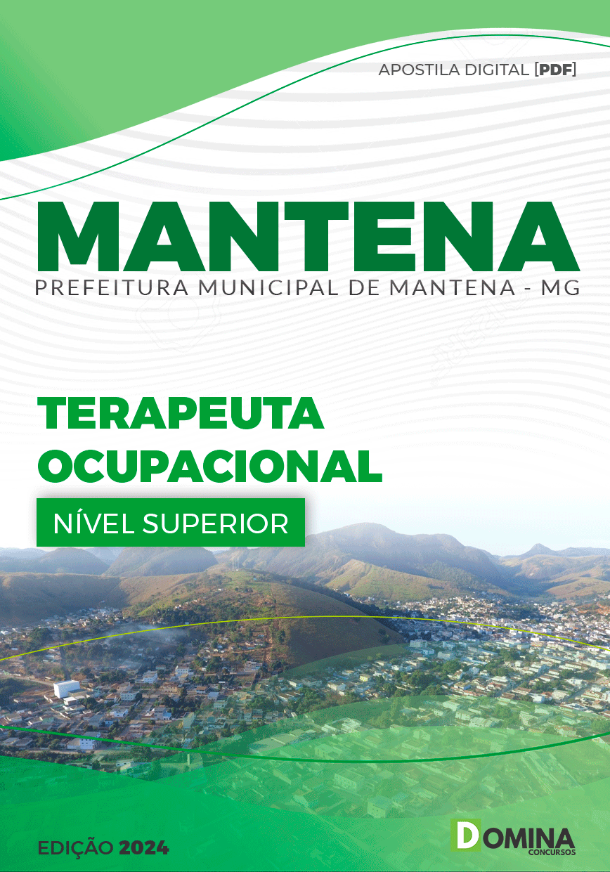 Apostila Pref Mantena MG 2024 Terapeuta Ocupacional