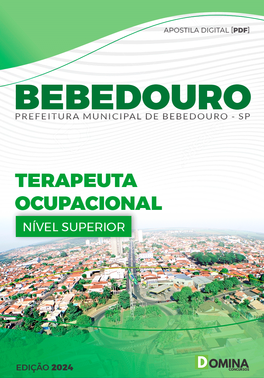 Apostila Pref Bebedouro SP 2024 Terapeuta Ocupacional