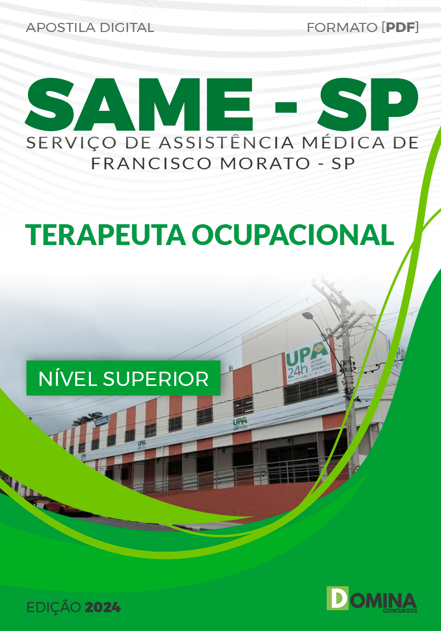 Apostila Concurso SAME SP 2024 Terapeuta Ocupacional