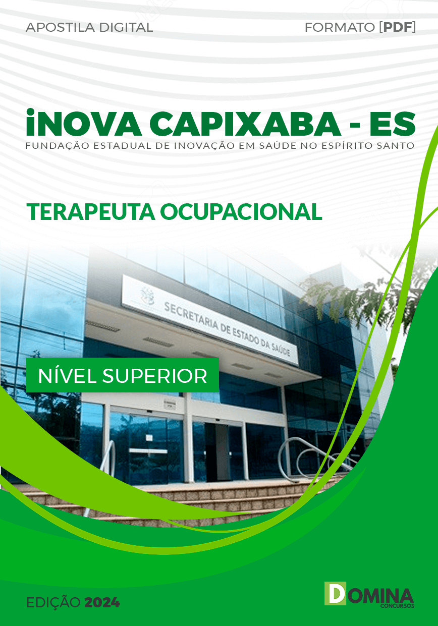 Apostila iNOVA Capixaba ES 2024 Terapeuta Ocupacional