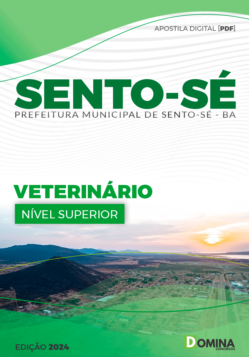 Apostila Pref Sento-Sé BA 2024 Veterinário