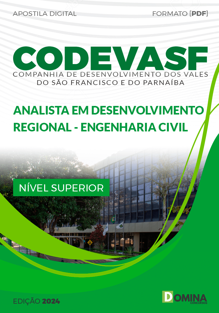 Apostila CODEVASF 2024 Analista Desenvolvimento Eng Civil