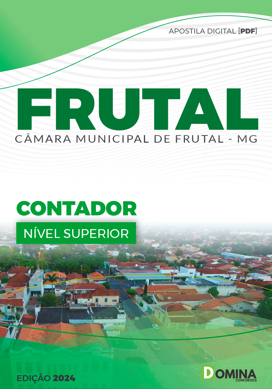 Apostila Câmara Frutal MG 2024 Contador