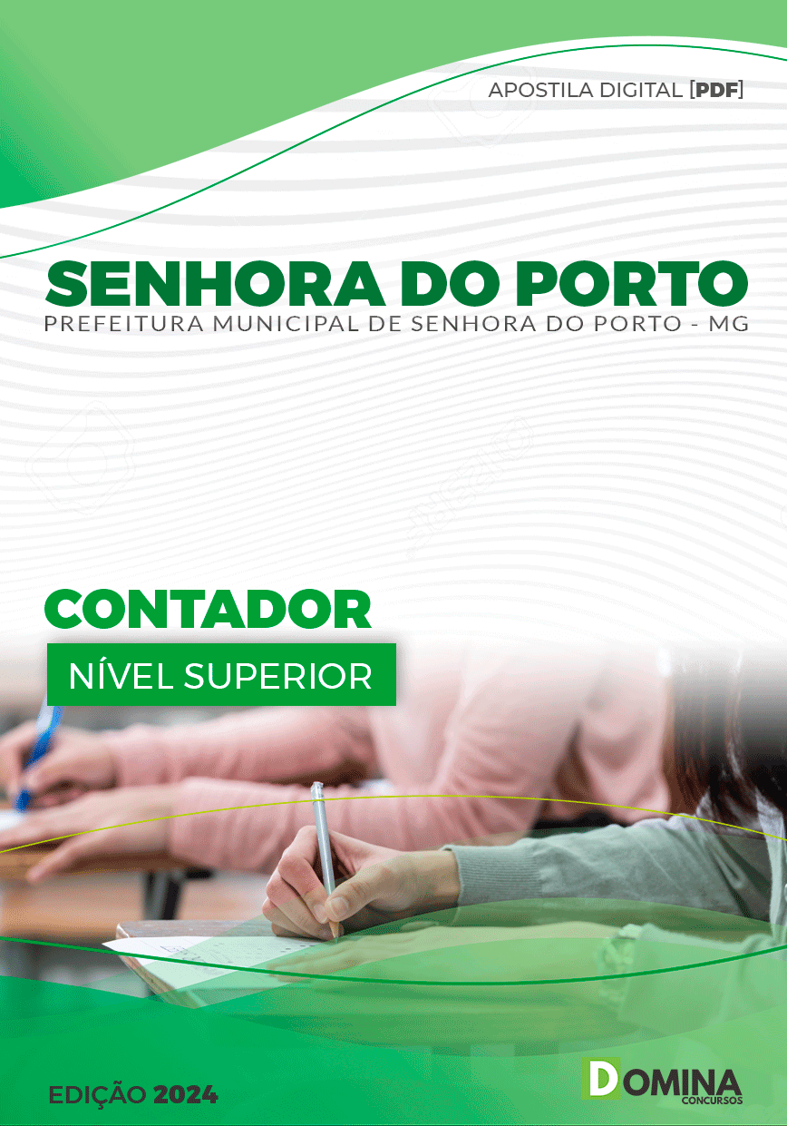 Apostila Prefeitura Senhora Porto MG 2024 Contador