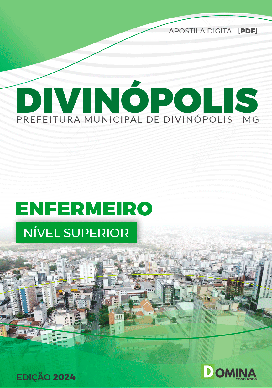 Apostila Prefeitura Divinópolis MG 2024 Enfermeiro