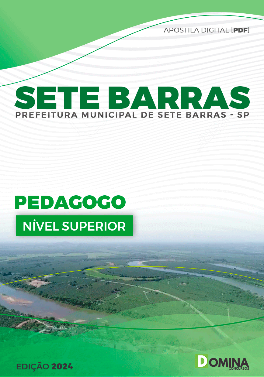 Apostila Prefeitura Sete Barras SP 2024 Pedagogo