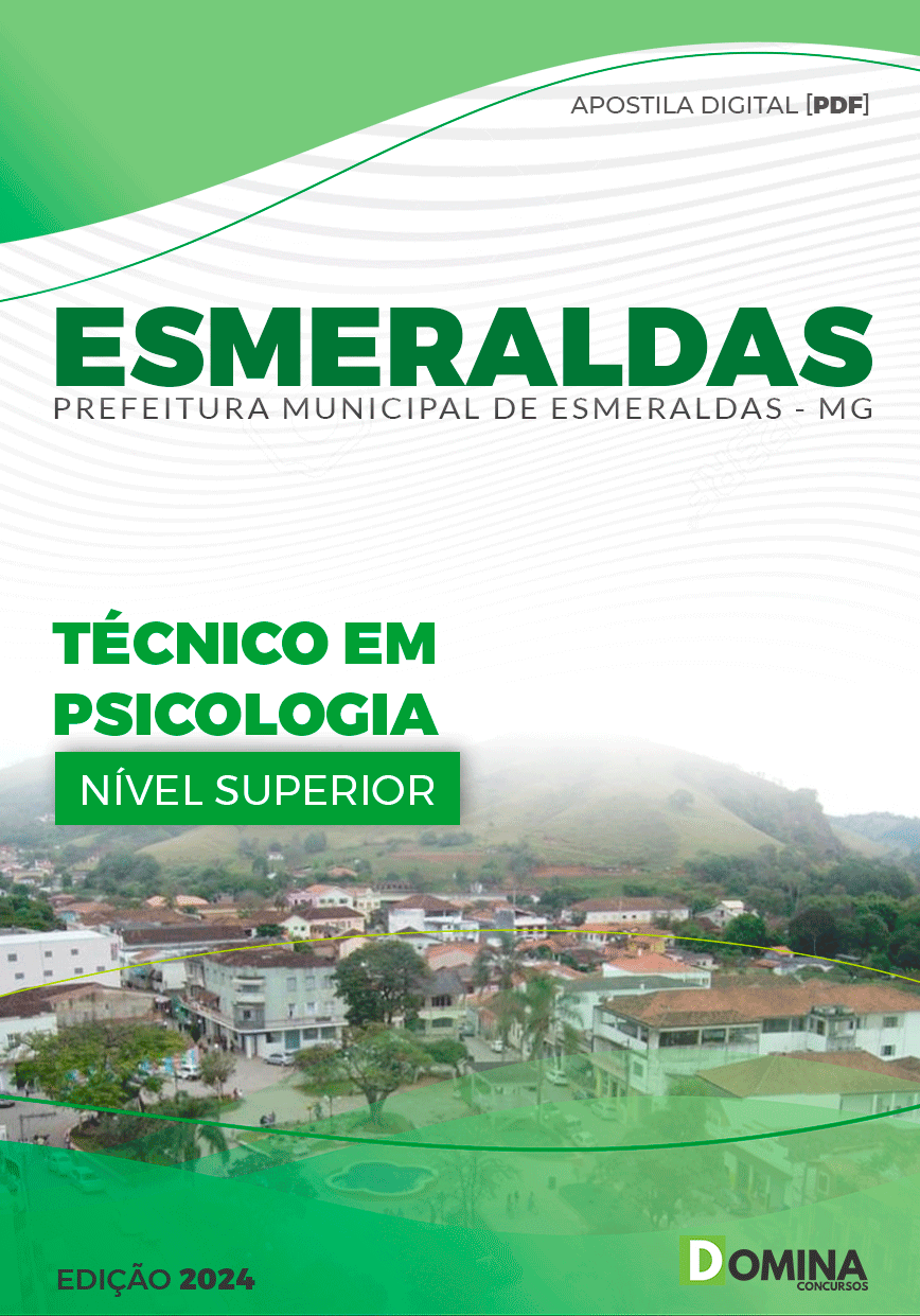 Prefeitura Esmeraldas MG 2024 Técnico Psicologia