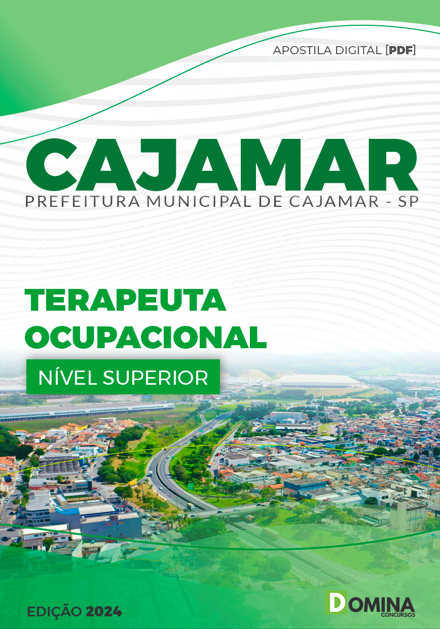 Apostila Prefeitura Cajamar SP 2024 Terapeuta Ocupacional