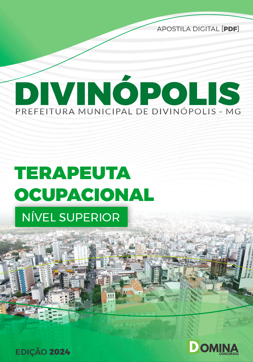 Apostila Prefeitura Divinópolis MG 2024 Terapeuta Ocupacional