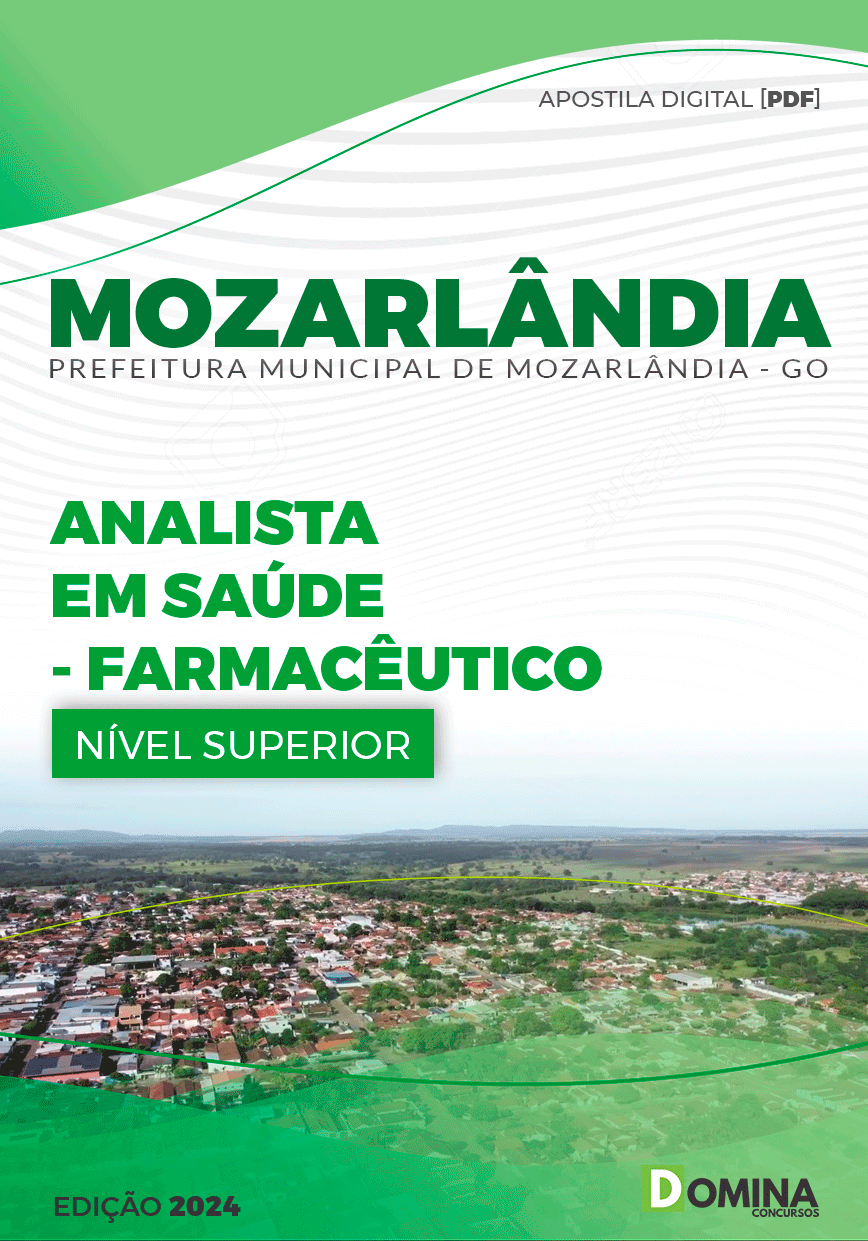 Apostila Farmacêutico Mozarlândia GO 2024