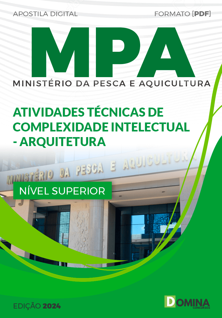 Download Apostila MPA 2024 Arquitetura