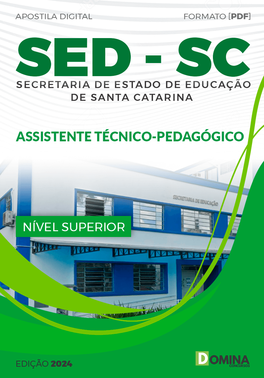 Apostila Assistente Técnico Pedagógico SED SC 2024