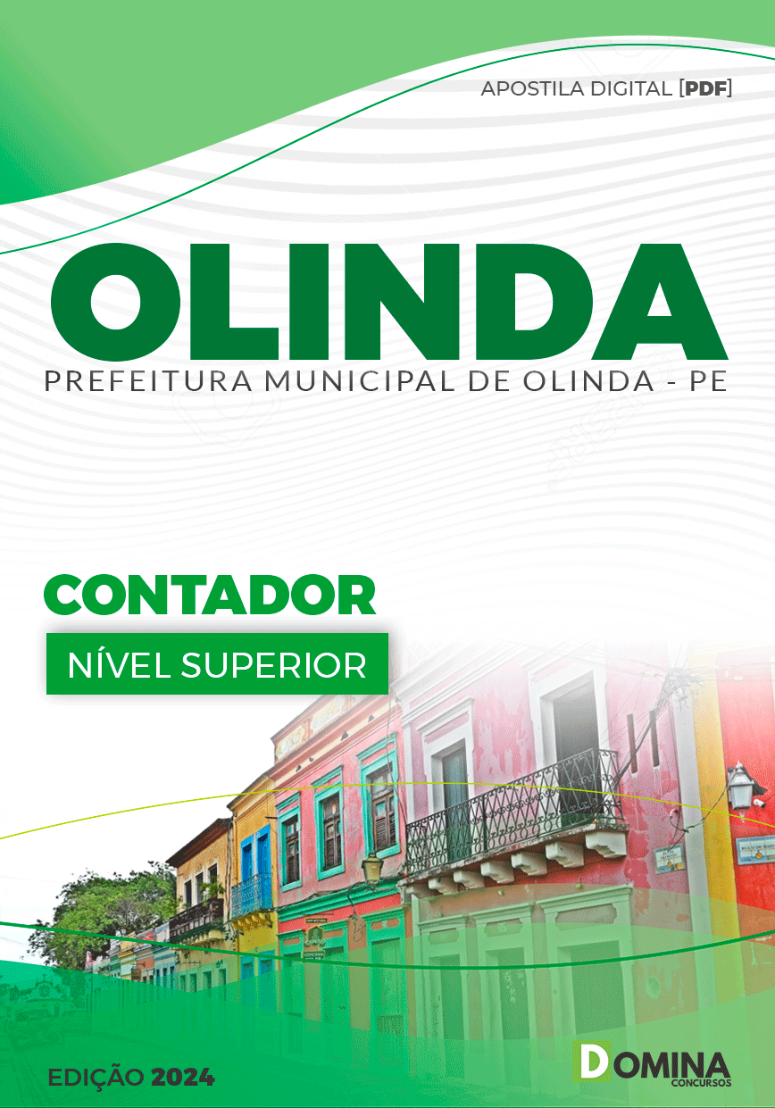 Apostila Olinda PE 2024 Contador