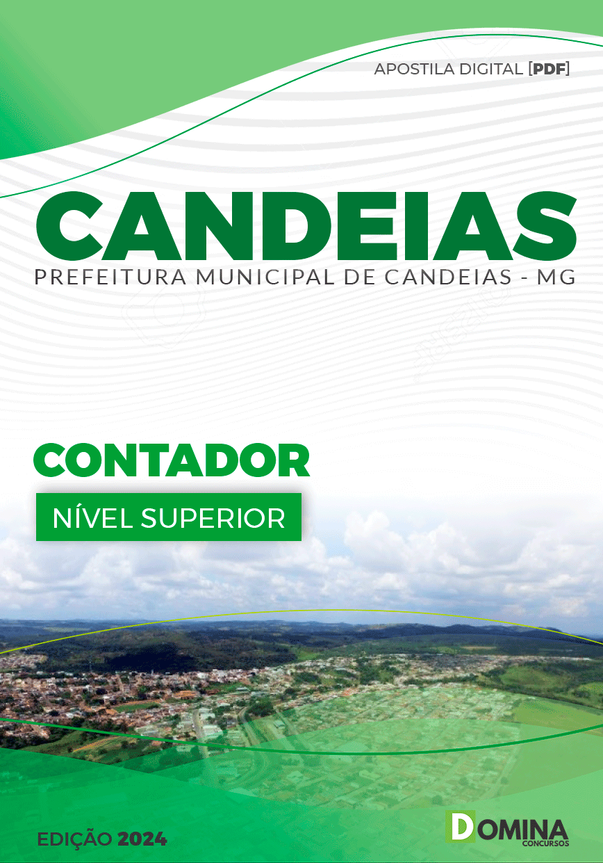 Apostila Contador Candeias MG 2024