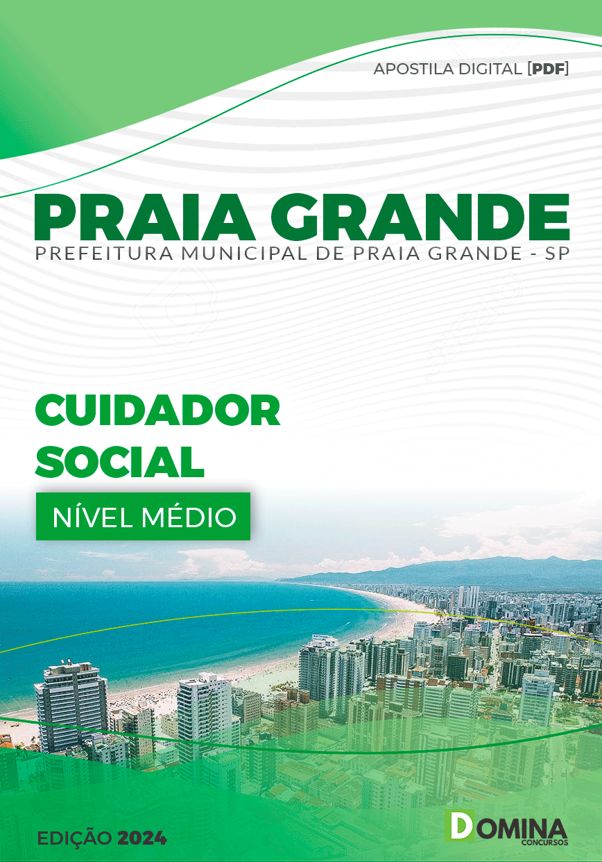 Apostila Cuidador Social Praia Grande SP 2024