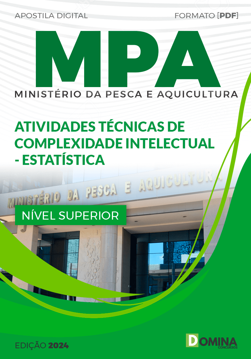 Download Apostila MPA 2024 Estatística
