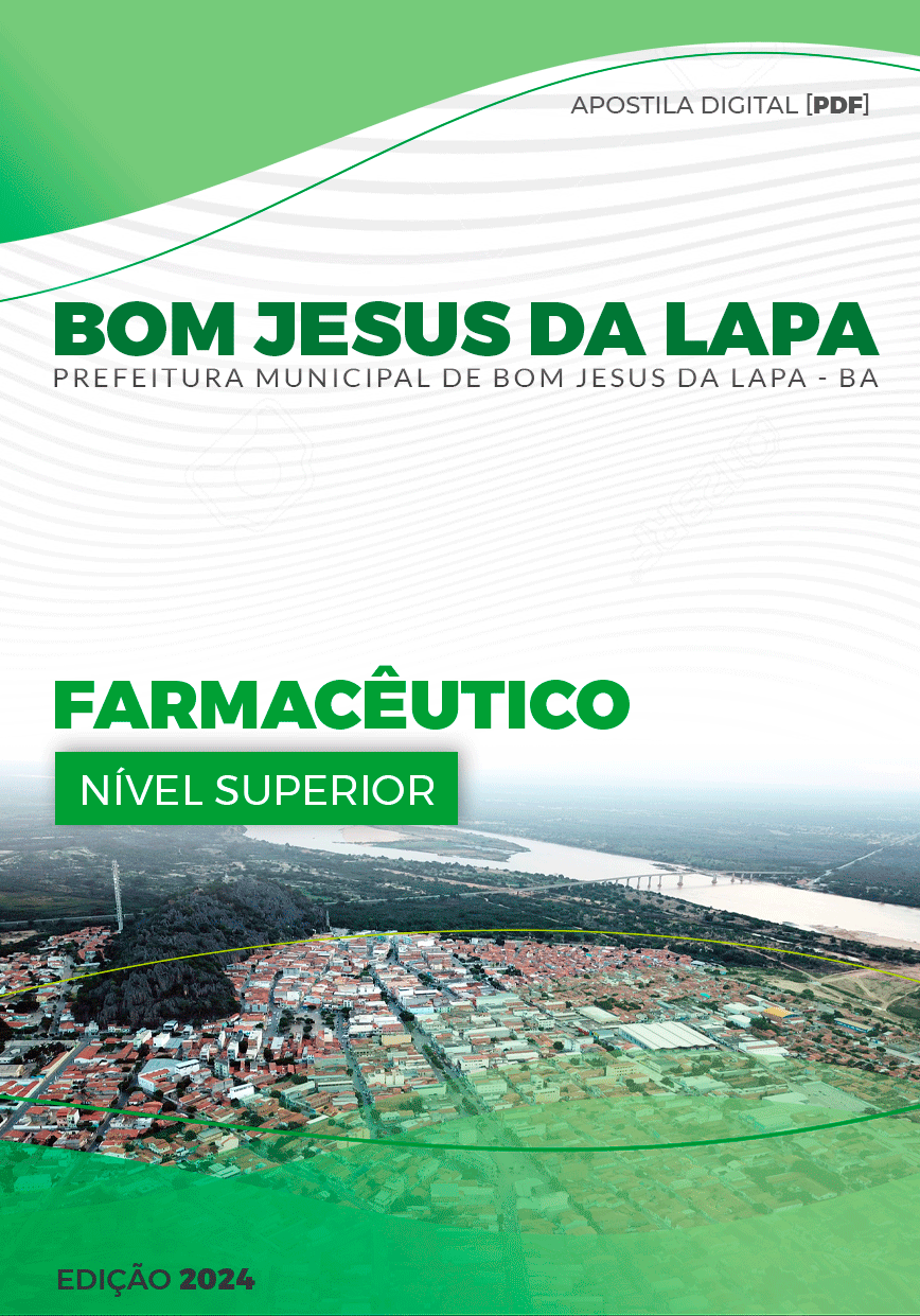 Apostila Farmacêutico Bom Jesus da Lapa BA 2024