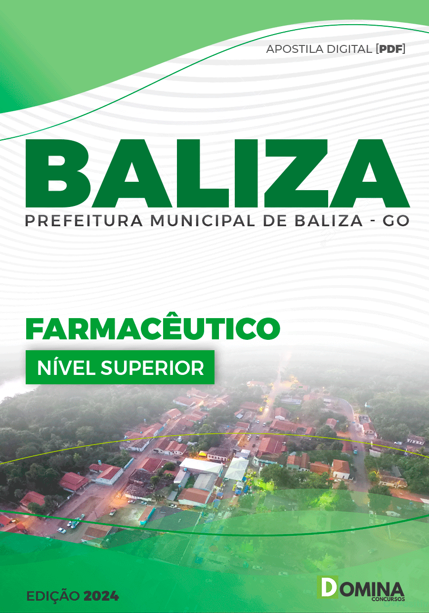 Apostila Farmacêutico Baliza GO 2024