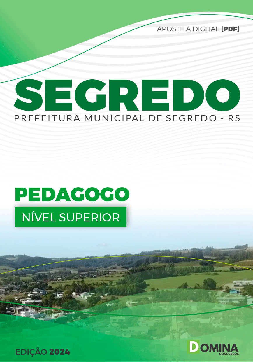 Apostila Segredo RS 2024 Pedagogo