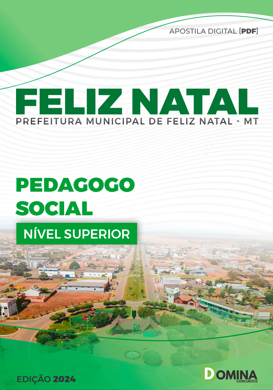 Apostila Feliz Natal MT 2024 Pedagogo Social