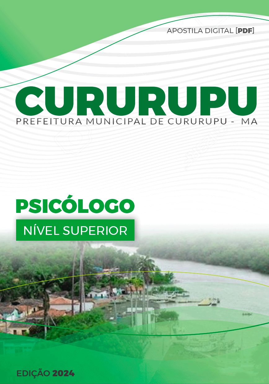 Apostila Cururupu MA 2024 Psicólogo