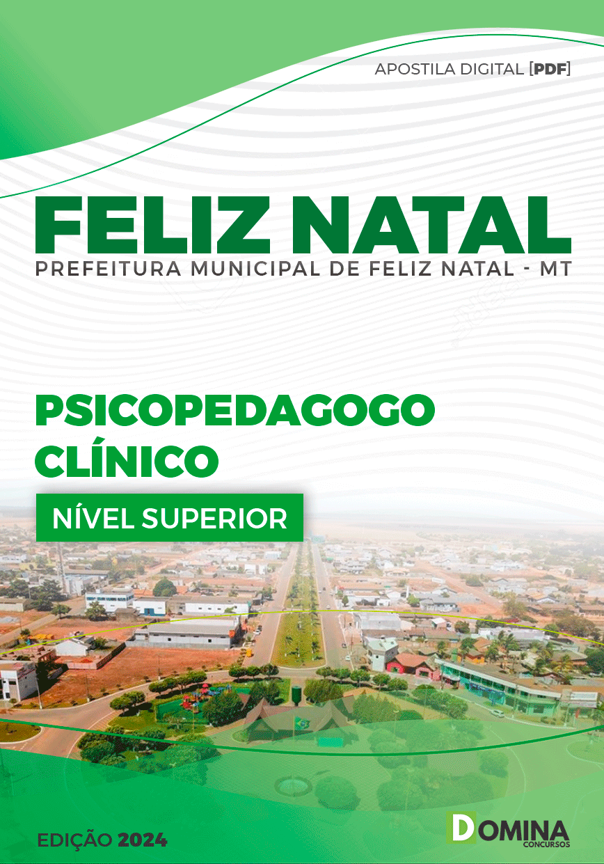 Apostila Feliz Natal MT 2024 Psicopedagogo Clínico