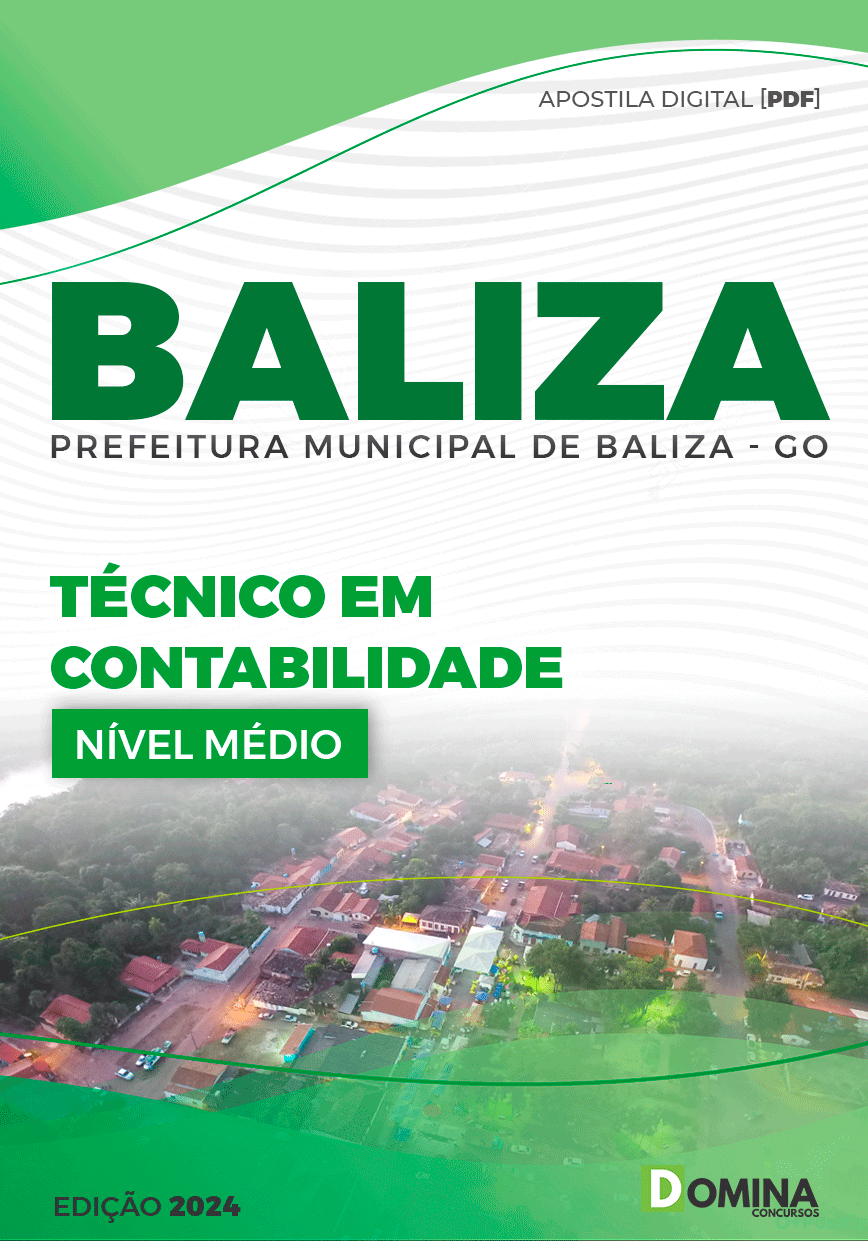 Apostila Técnico em Contabilidade Baliza GO 2024