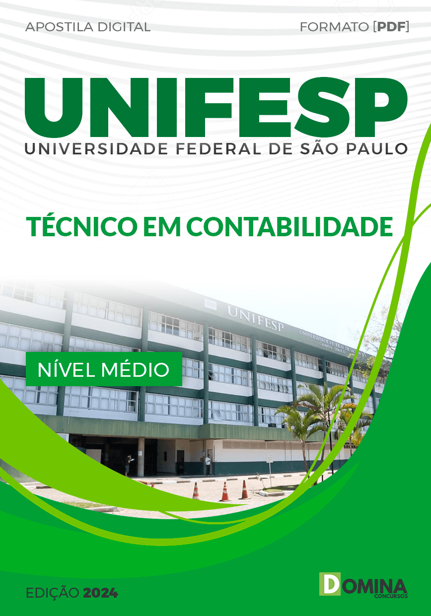 Apostila UNIFESP 2024 Técnico Em Contabilidade