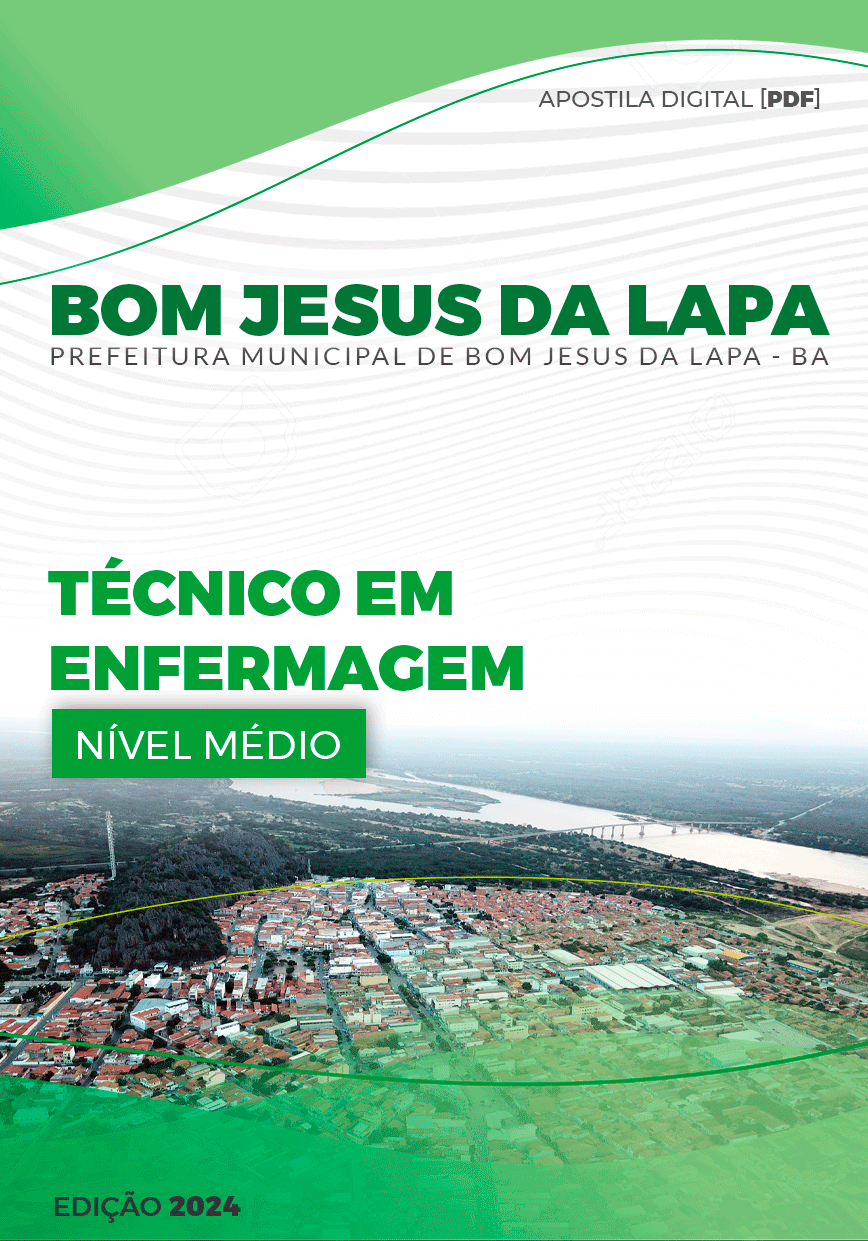 Apostila Técnico em Enfermagem Bom Jesus da Lapa BA 2024
