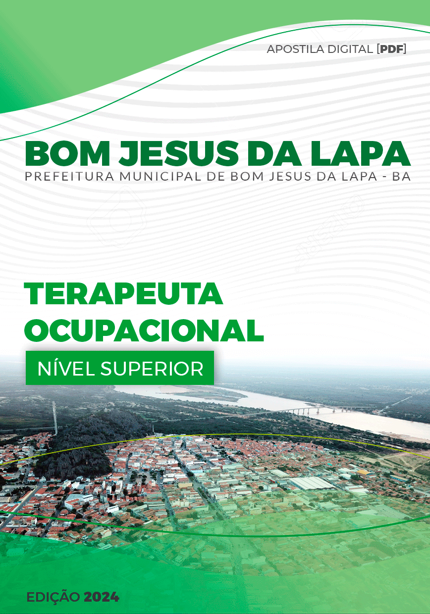 Apostila Terapeuta Ocupacional Bom Jesus da Lapa BA 2024