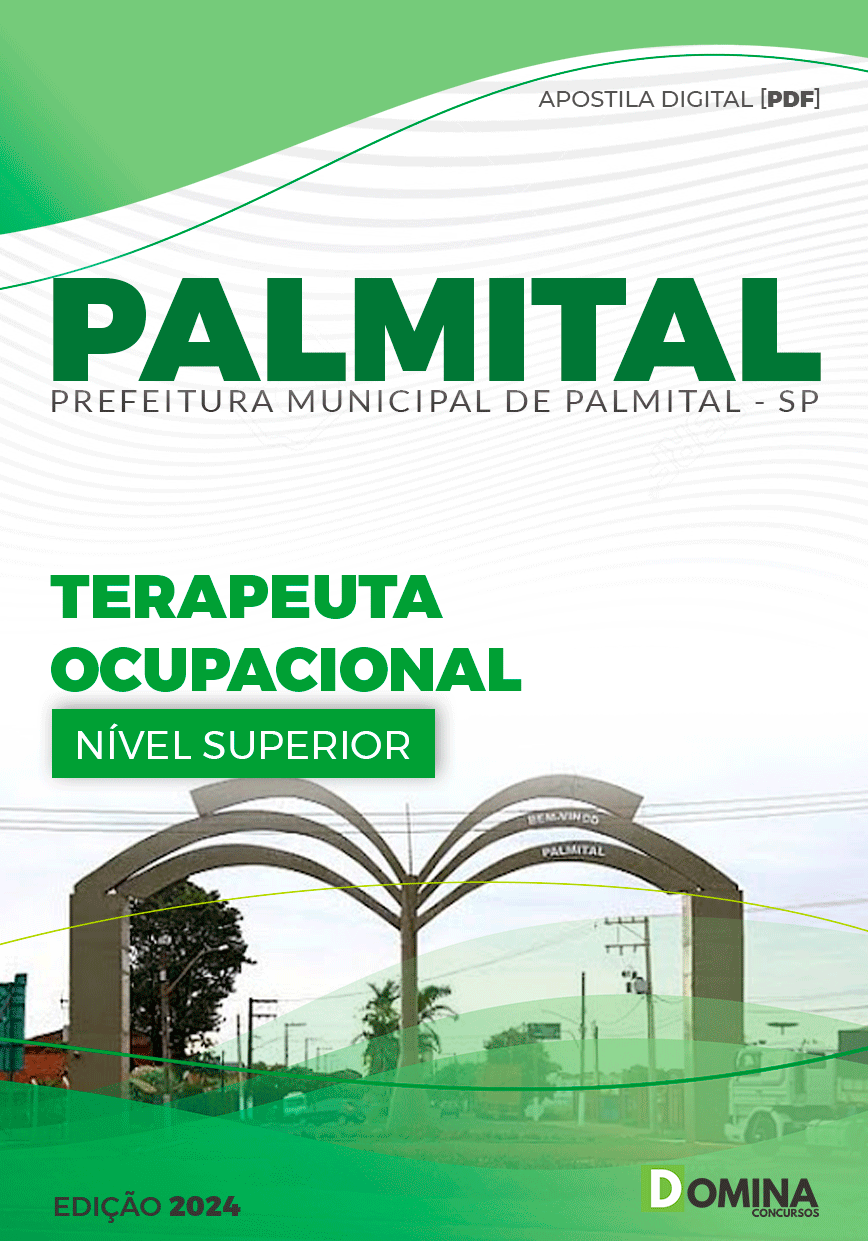 Apostila Palmital SP 2024 Terapeuta Ocupacional