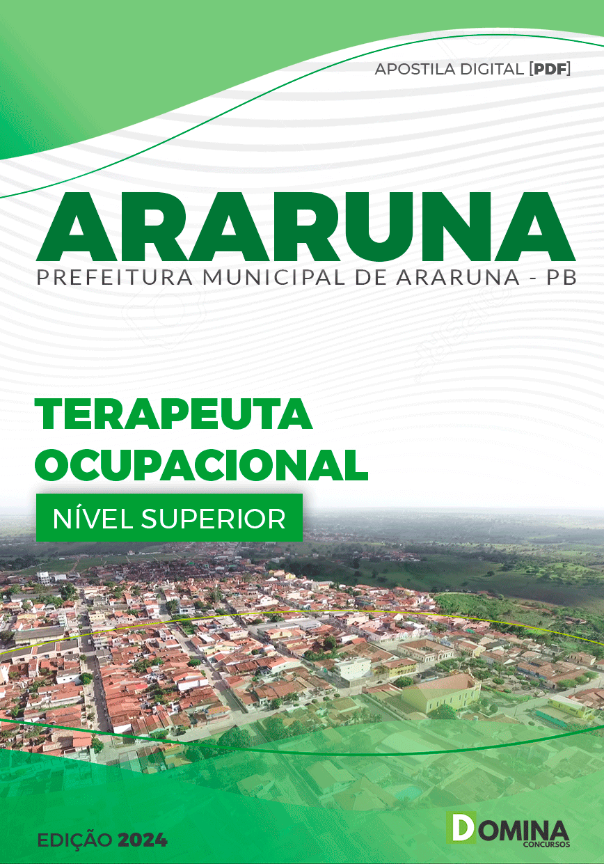 Apostila Terapeuta Ocupacional Araruna PB 2024