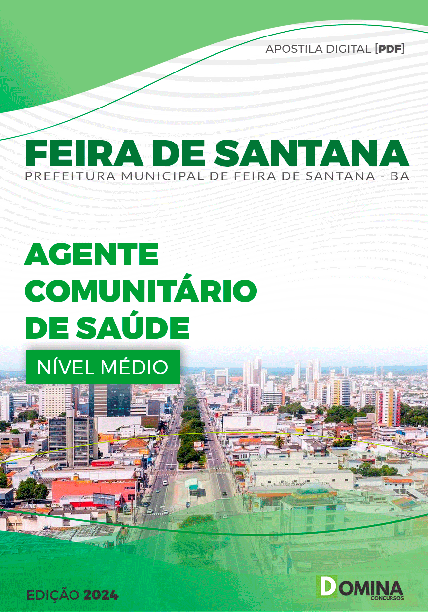 Apostila Agente Comunitário de Saúde Feira de Santana BA 2024