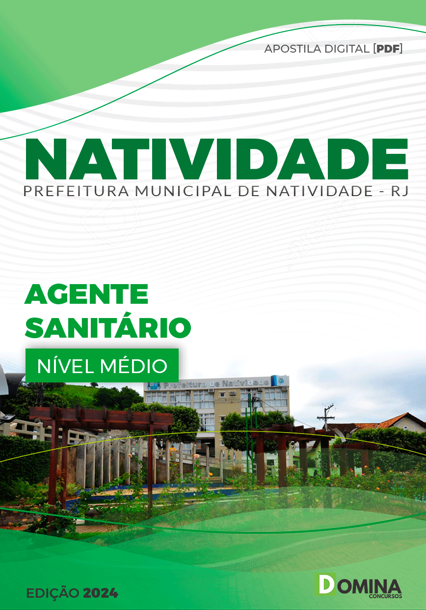 Apostila Natividade RJ 2024 Agente Sanitário