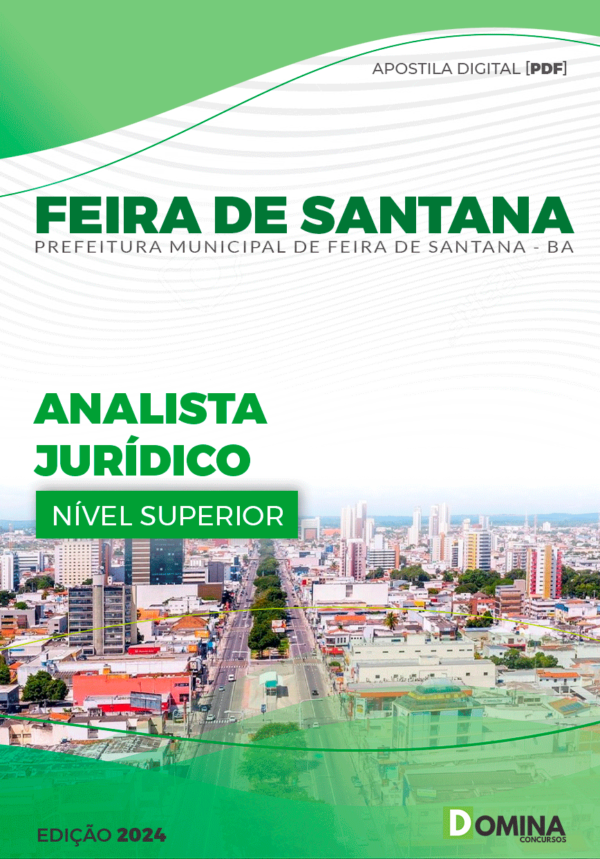 Apostila Analista Jurídico Feira de Santana BA 2024