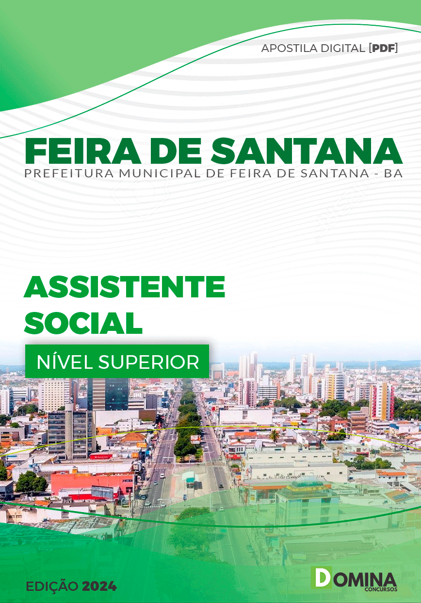 Apostila Assistente Social Feira de Santana BA 2024