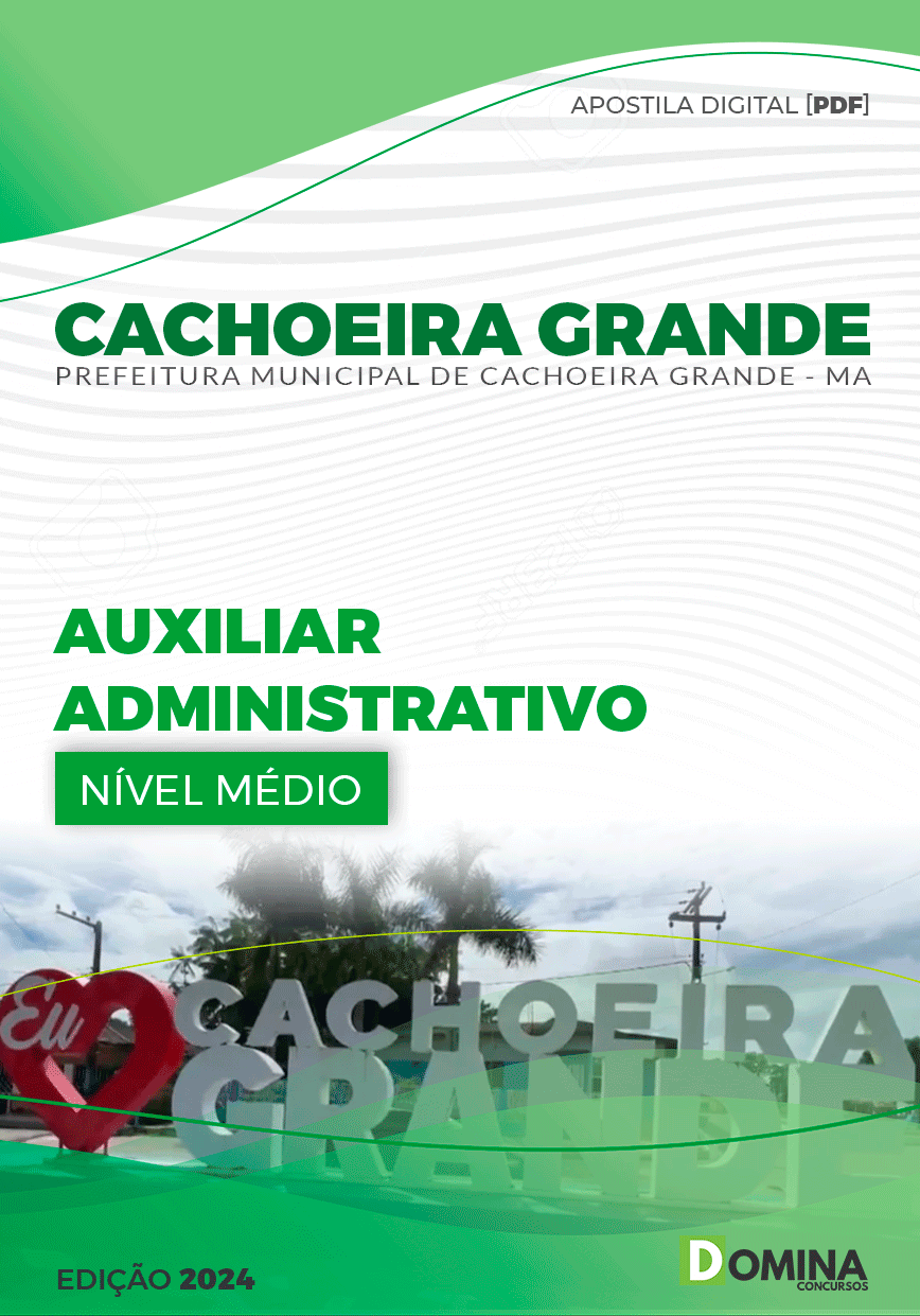 Apostila Cachoeira Grande MA 2024 Técnico de Enfermagem