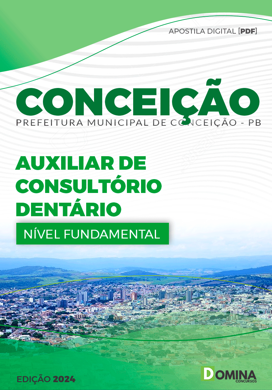 Apostila Auxiliar de Consultório Dentário Conceição PB 2024